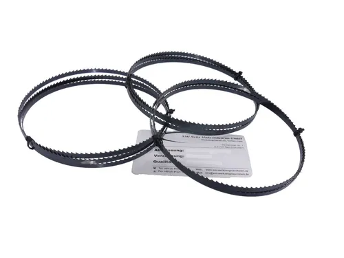 3er SET Holz Bandsägeblatt 1425 x 6 x 0,5mm Zahnteilung 4 mm Sägeband