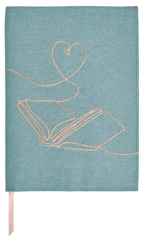 Buchumschlag mit Lesezeichen moses. libri-x Größe L