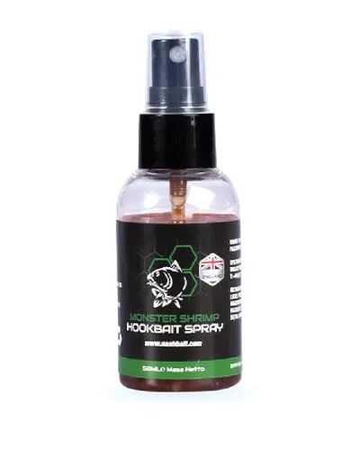 Nash Monster Shrimp Hookbait Spray in braun von Nash