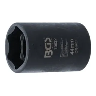 BGS Querlenker-Kugelgelenk-Einsatz 44 mm - KFZ-Werkzeuge für Toyota und Citroën, ideal zum einfachen Austausch von Querlenkern mit einem robusten 44 mm Sechskantschlüssel.