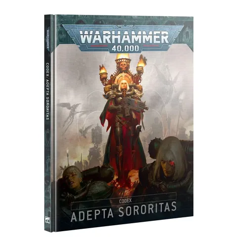 CODEX: ADEPTA SORORITAS (HARDBACK) - DEUTSCH - Umfassender Codex für die Adepta Sororitas von Games Workshop, perfekt für Warhammer 40K-Fans, detaillierte Hintergrundgeschichten und Spielregeln.