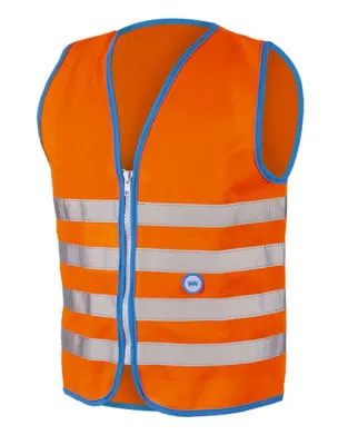 Wowow Reflexweste Fun Kids orange - Größe M 011285