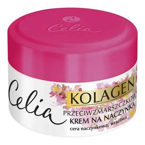Produktbild Kolagen przeciwzmarszczkowy krem na naczynka 50ml Celia 5900525077318