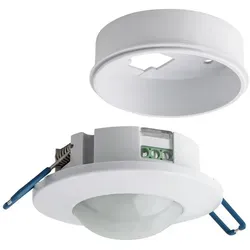 SEBSON Bewegungsmelder Infrarot Sensor 360° in weiß von SEBSON