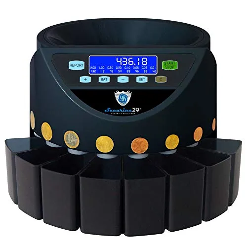 Securina24 Münzzähler & -sortierer SR1200LC