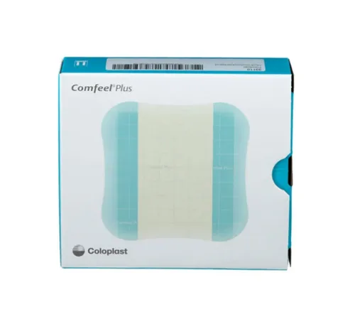 Comfeel Plus Flexibles Hydrokolloid-Verband 10x10 cm - 10 Stück - Flexibler Hydrokolloid-Verband für eine sanfte Wundversorgung, ideal zur Unterstützung der Hautpflege und für den täglichen Gebrauch.