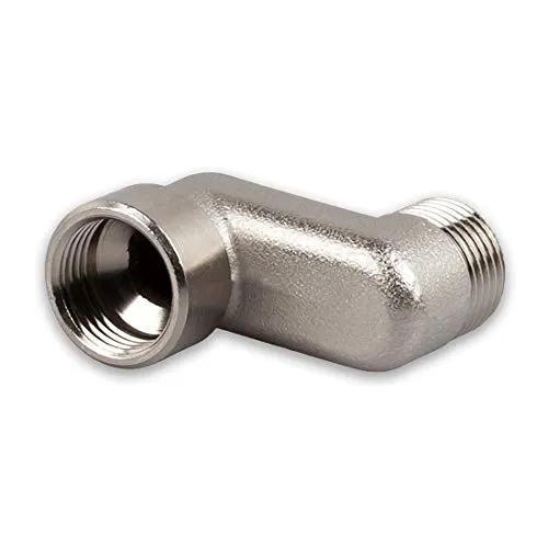 Heizkörper Versatzstück, S-Anschluss, 1/2'' IG auf AG, 30mm Achsabstand