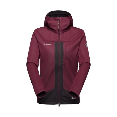 Mammut Ultimate VIII SO Hooded Jacket Women - Outdoor Freizeitjacken für Damen, aus strapazierfähigem WINDSTOPPER-Material für besten Wetterschutz und hohe Atmungsaktivität.