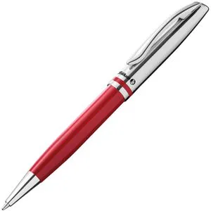 Pelikan Kugelschreiber Jazz Classic - Einweg, rot und ideal für den täglichen Gebrauch mit ergonomischem Design