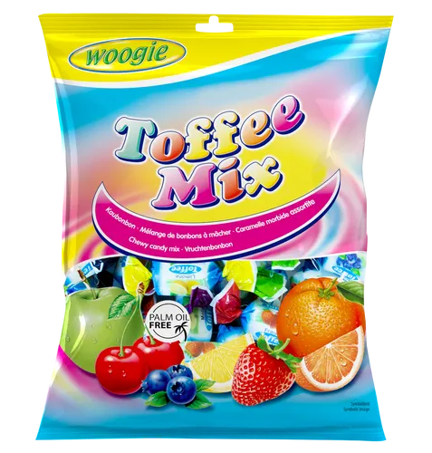 Woogie Kaubonbons Toffee Mix 160g