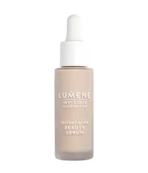 Lumene Invisible Illumination Glow Beauty Serum 30 ml - Flüssige Foundation - Make-up & Hautpflege in einem: Diese vegane Foundation bietet leichte Deckkraft für ein strahlendes, nordisches Finish und spendet gleichzeitig Feuchtigkeit dank nordischem Weidenröschen und Algen.