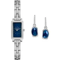 Skagen Damen Analog Quarz Uhr SKW1157SET mit Edelstahl Armband - Elegante Armbanduhr für Damen mit 31 mm Gehäuse, kratzfestem Mineralglas und langlebigem Edelstahlarmband – ideal für jeden Anlass.