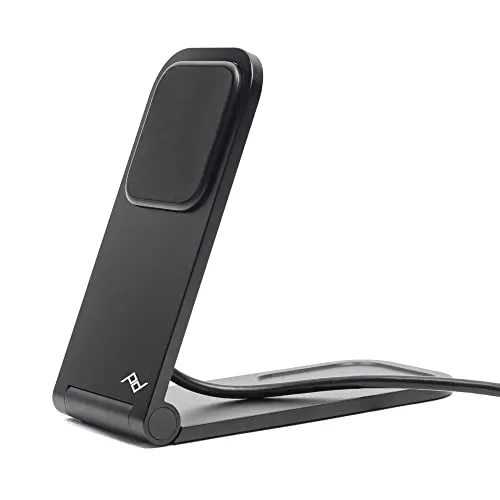 PEAK DESIGN Mobile Magnetic Wireless Smartphone Charging Stand - Kabelloses Qi-Ladegerät mit magnetischer Halterung für einfaches Laden und optimalen Halt, perfekt für das moderne Zuhause.