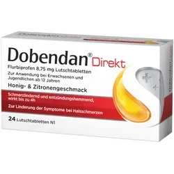 Dobendan Direkt Flurbiprofen 8.75 mg 24 ST