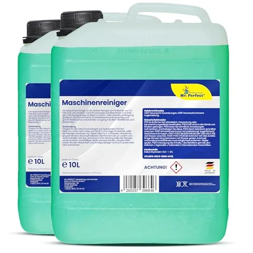 Mr. Perfect® Maschinenreiniger, 10L - Hochwirksames Reinigerkonzentrat für hartnäckige Verschmutzungen (10 Liter)