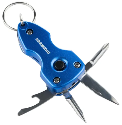munkees Multitool öffner Ahle Messer Kreuzschraubendreher LED Lampe