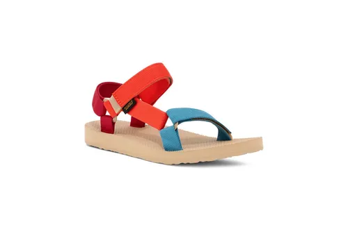 Teva ORIGINAL UNIVERSAL WOMEN Sandale - Schnell trocknend und bunt in Größe 36 EU - Wanderschuhe mit atmungsaktivem Textil-Obermaterial, ideal für Outdoor-Aktivitäten. Die Sandale ist schnell trocknend und bietet hohen Dämpfungskomfort.