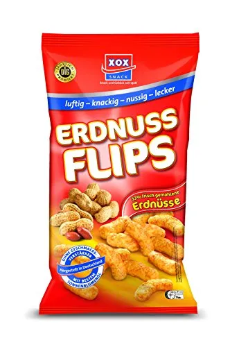 XOX Erdnußflips, 200 g