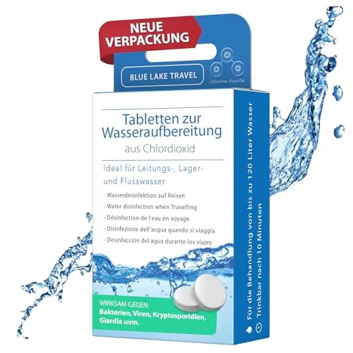 Blue Lake Travel Wasseraufbereitung Tabletten (4x30) von Blue Lake Travel