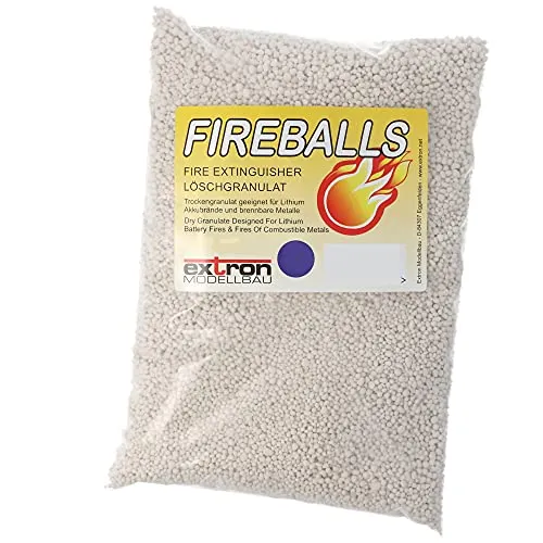 Extron Fireballs Feuerlöschgranulat für Lithium Akkus - Effektives Löschmittel für Lithium-Akkus, 5 Liter, ideal für maximalen Brandschutz und Sicherheit in kritischen Situationen.