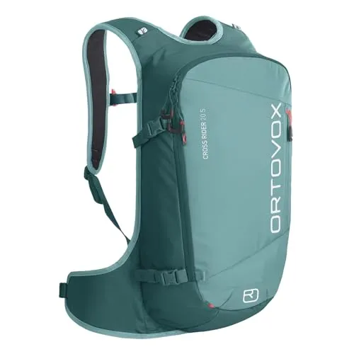 Ortovox Cross Rider 20 S - Leichter Skitourenrucksack für kleine Personen - Rucksack für Skitouren, nur 820 g leicht, mit praktischem Zugang und vielseitigen Befestigungen für Ausrüstung. Ideal für sportliche Abenteuer im Schnee.