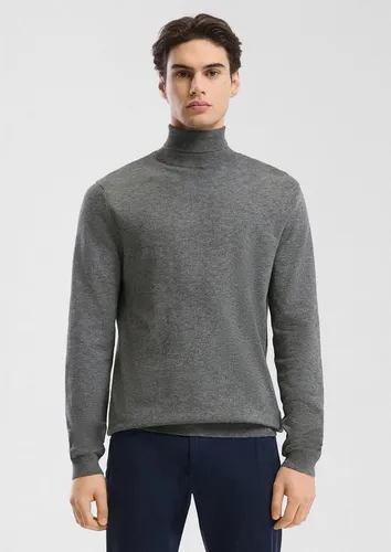 QS Rollkragenpullover – Stilvoll und Bequem - Eleganter Rollkragenpullover aus Feinstrick in Unicolor. Reguläre Passform, lange Ärmel mit Rippbündchen, ideal für vielseitige Kombinationen in jeder Jahreszeit.