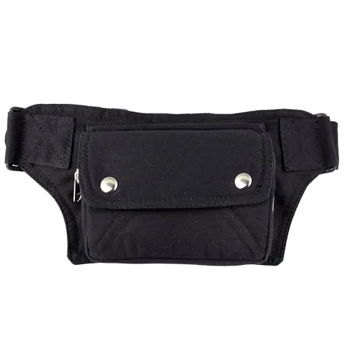 Gürteltasche Sid Reduced schwarz Bauchtasche Hüfttasche Festivaltasche