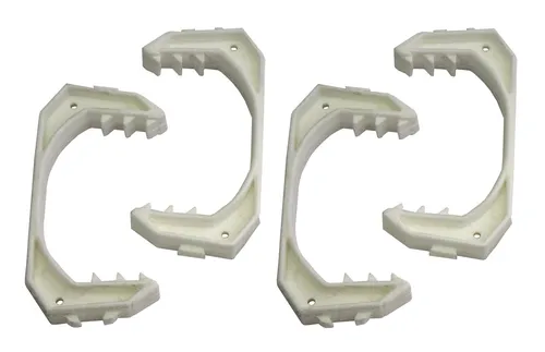 Fensterklammer weiß, Fenster-Stopp, Fenster-Keil, Zugluftsicherung 8 x