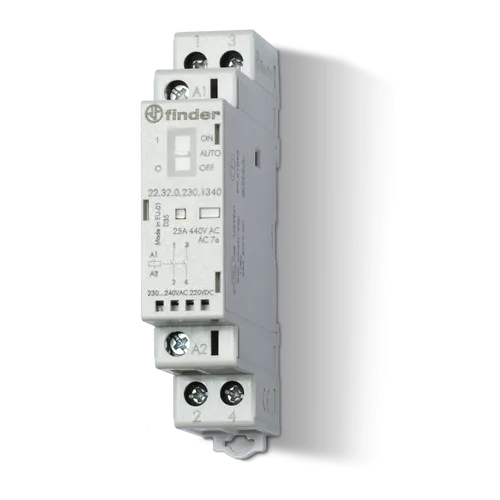 Finder 223202304420 Installationsschütz 25 A von Finder