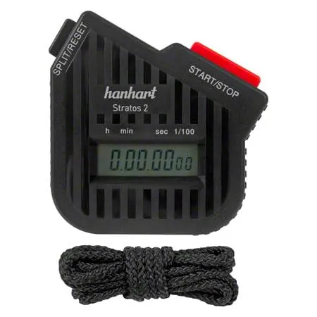 Produktbild ORIGINAL Hanhart Stoppuhr Stratos 2 Stop Watch Stopuhr Uhr inkl. Batterie