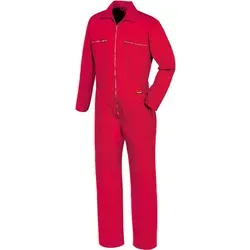 teXXor Arbeitsoverall 8041, Unisex, rot, 100% Baumwolle, Größe 52