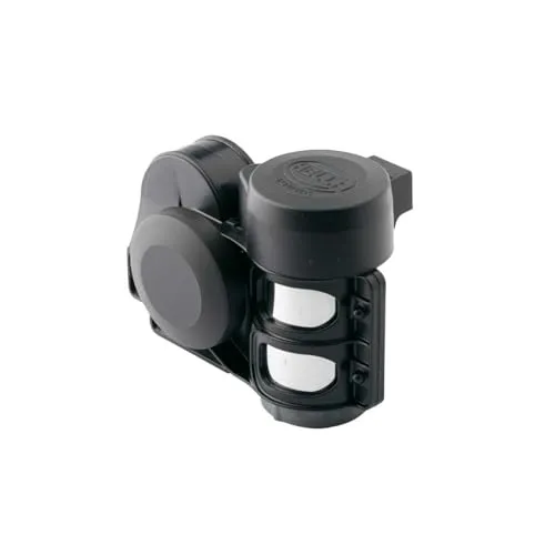 Hella Horn 3PB 013 410-091 - Leistungsstarkes Auto-Horn - Autoteile, sorgt für klare Akustik und Sicherheit im Straßenverkehr mit hoher Lautstärke und Zuverlässigkeit.