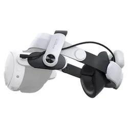 M3 Pro Head Strap + Battery Pack für Oculus Quest 3 - Gaming-Zubehör mit optimalem Tragekomfort und zusätzlicher Batterie für längere Spielzeiten, perfekt für virtuelle Abenteuer.