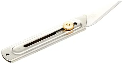 OLFA Cuttermesser CK-2 mit 20mm Schnitzklinge und Edelstahlgriff