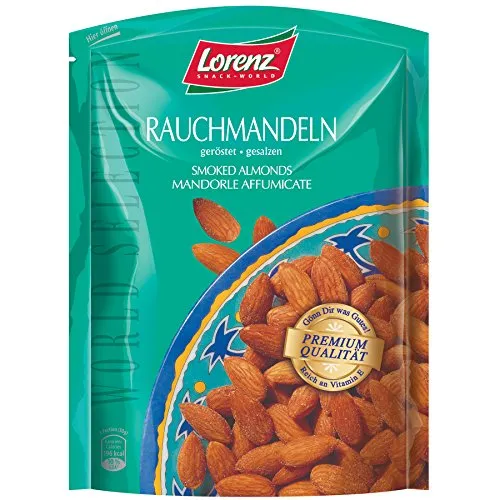 Lorenz Snack-World - Rauchmandeln - geröstet gesalzen - 100g