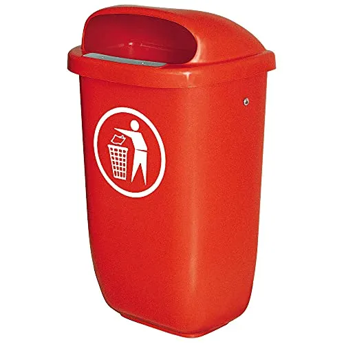 Abfallbehälter Rot von BRB