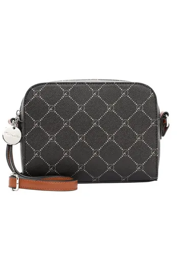 Tamaris Umhängetasche TAS Anastasia schwarz 21x16 cm - Modische Umhängetasche aus hochwertigem Synthetik mit eleganter Echtleder-Optik, ideal für den täglichen Gebrauch und mit praktischem Reißverschlussfach.