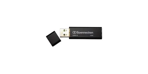 Soennecken USB-Stick USB 3.0 16Gbyte schwarz/silber