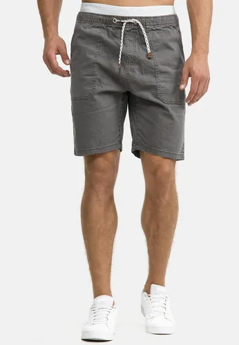 Indicode Chinoshorts Stoufville mit Kordelzug - Moderne Herren Chinoshorts aus elastischer Baumwoll-Qualität mit Kordelzug, ideal für einen stylischen und sportlichen Look in der Sommersaison.