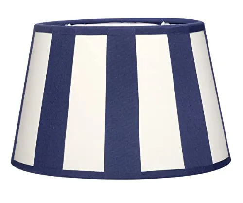 Brillibrum Design Lampenschirm gestreift in blau von Brillibrum