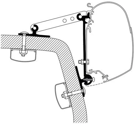 Thule Omnistor 5200/4200 Adapter Universal