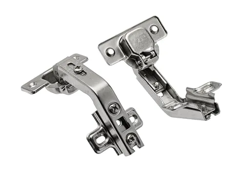 35mm 135 Degree Kitchen Cabinet Wardrobe Door Hinge Angular + Euro Screws by GTV