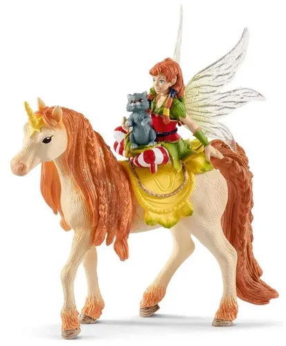 SCHLEICH 70567 BAYALA ELFE MARWEEN AUF GLITZEREINHORN NEU OVP