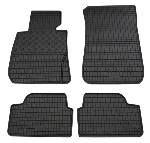Gummifußmatten für BMW 1er E87 2003-2012 Passform Fußmatten Gummimatten 4-teilig