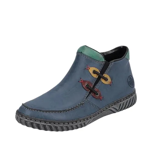 Rieker Damen Kurzstiefel N0959 - Flache Wanderstiefel, bequem und ideal für Freizeitaktivitäten
