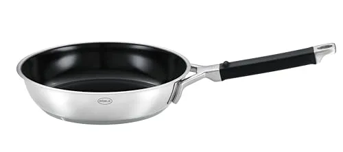 Bratpfanne SILENCE PRO - Silber, 39.1x21.5 cm - Pfanne aus hochwertigem Metall, ideal für gleichmäßige Wärmeverteilung und perfekte Bratergebnisse. Perfekt für Hobbyköche und anspruchsvolle Gourmets.