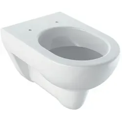 Geberit Renova Wand Tiefspül WC 203040000 - Sanitäranlagen & Zubehör, wassersparend mit 4,5/6 Liter Spülung und eleganter Sanitärporzellan-Oberfläche in Weiß.