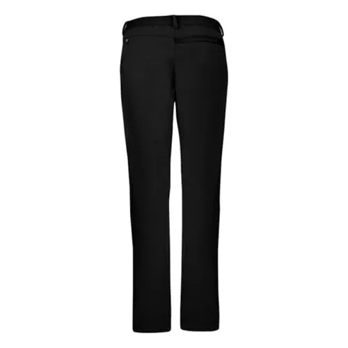 Salewa Terminal Durastretch Women's Pant - Black, M - Damen Outdoor- und Wanderhose, wind- und wasserabweisend, ideal für alpine Trekkingtouren, mit 2-Wege-Stretch und längeren Beinen für optimalen Komfort.