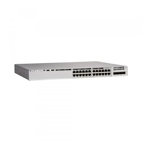 Cisco Catalyst 9300X 12X25G Fiber Switch - Grau - Zuverlässiger Managed Switch für hohe Netzwerkperformance. 12x25G SFP28 Ports, skalierbar und ideal für anspruchsvolle Netzwerkinfrastrukturen.
