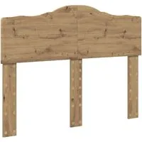 vidaXL Kopfteil Artisan-Eiche 135 cm – Modernes Design - Elegantes Kopfteil aus robustem Holzwerkstoff für ein stilvolles Schlafzimmer. Pflegeleicht und langlebig, ideal für moderne und traditionelle Einrichtungsstile.